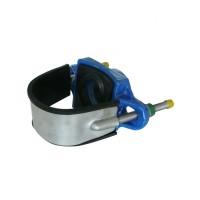 Ductile Iron Head Saddle Clamp with Stainless Steel Band