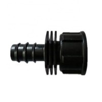 20PE pipe Agriculture Barbed female thread pipe connector adaptor