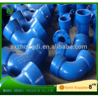 ductile iron double socket 90 degree bend/elbow