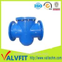 Ductile Iron fittings big T-POT Strainer