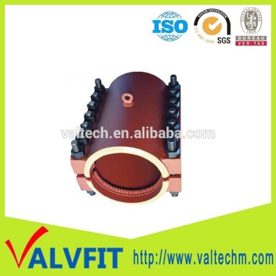 oil gas pipe line high pressure carbon steel leak repair clamp