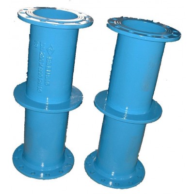 Casting Ductile Iron Flange Pipe Wirh Puddle Flange Flanged Wall Anchor